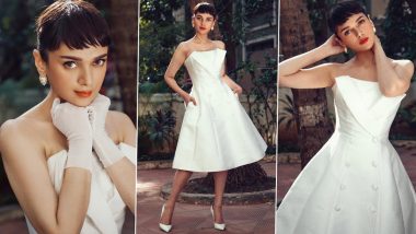 Aditi Rao Hydari Stuns in Audrey Hepburn-Inspired Look in Latest Photoshoot (See Pics)