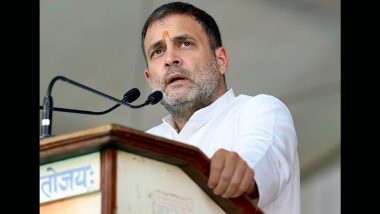 Rahul Gandhi Targets PM Narendra Modi on Manipur, Rafale Deal; BJP Calls Him ‘Frustrated Dynast’