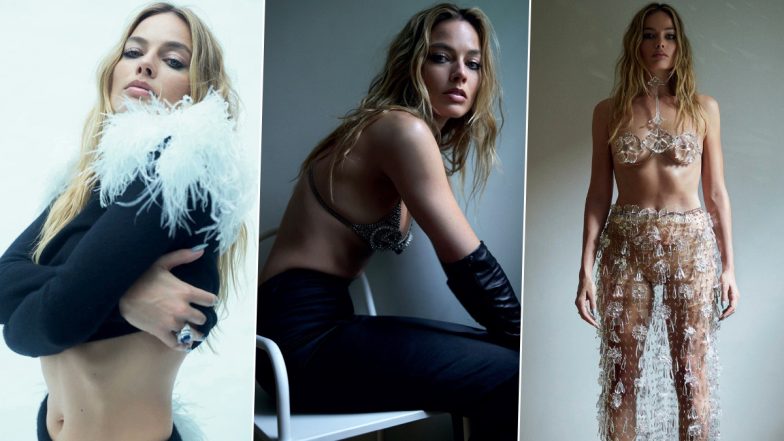 Margot Robbie Stuns in Sheer Paco Rabanne Top and Skirt, Check Barbie Actor's Pics From Latest Magazine Shoot