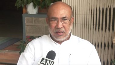 Manipur Viral Video: CM N Biren Singh Evades Question on His Resignation, Says ‘My Job To Bring Peace in State’ (Watch Video)