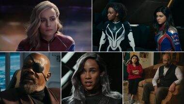 The Marvels - Official Final Trailer (2023) Brie Larson, Teyonah Parris,  Iman Vellani 