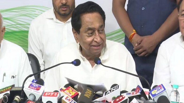 Madhya Pradesh Assembly Elections 2023: Kamal Nath Slams BJP Govt, Says State Number 1 in Corruption, Unemployment and Atrocities Against Women and Tribal (Watch Video)