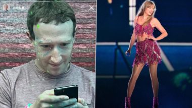 Mark Zuckerberg Checks His Emails Ahead of Attending Taylor Swift Eras Tour! (View Pic)