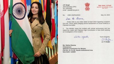 NCW India Raises Celina Jaitly's Complaint Against 'Umair Sandhu' With Pakistan High Commission in India, Actress Thanks Rekha Sharma and Khushbu Sundar For Their Support