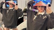 BLACPINK's Ros&eacute; Shares Cute Mirror Selfies Wearing Traditional Vietnamese Conical Hat (See Pics)