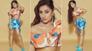 Dhanashree Verma Looks Glamorous in Off-Shoulder Floral Crop Top and Skirt (See Pics)
