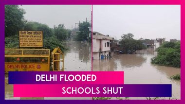 Delhi Flood: Overflowing River Yamuna Causes Traffic Snarls, School Closure and Disrupts Water Supply