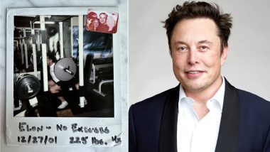 Elon Musk Looks Back on His Weight Loss Journey As He Shares a Throwback Picture From 2001, Tweet Goes Viral (See Pic)