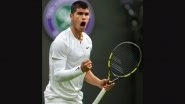 Carlos Alcaraz Storms Into Wimbledon 2023 Men&rsquo;s Singles Final With Win Over Daniil Medvedev, To Face Novak Djokovic in Summit Clash