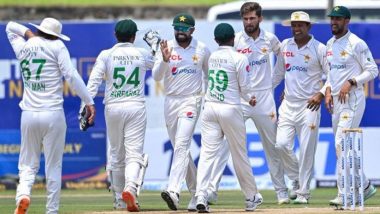 SL vs PAK 1st Test 2023: Pakistan Inch Closer to Victory, Need 83 Runs With Seven Wickets in Hand On Final Day