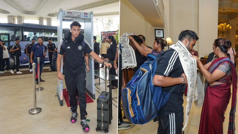 India A Team Arrives in Sri Lanka for ACC Men's Emerging Teams Asia Cup 2023 (See Pics)