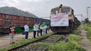 Manipur: In a First, North East Frontier Railway's Goods Train With Essential Commodities Reaches Khongsang Station, Railways Minister Ashwini Vaishnaw Shares Video