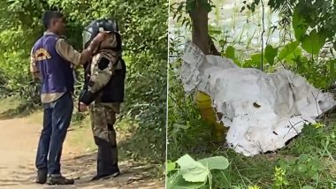 West Bengal: Police Receive Information About Crude Bomb in Ananda Gram Panchayat in Birbhum, Bomb Disposal Squad Arrives (Watch Video)