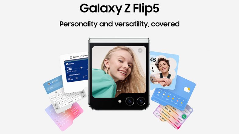 Samsung Galaxy Z Flip 5 Arrives with Larger Cover Display and Great Customisation Options At Unpacked Event (See Pics)