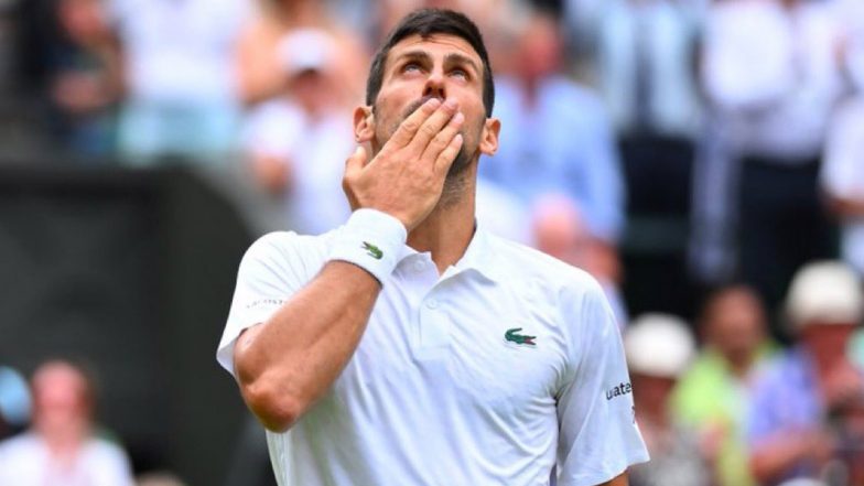 Novak Djokovic Set to Play His 400th Grand Slam Match Against Andrey Rublev in Wimbledon 2023 Quarterfinal