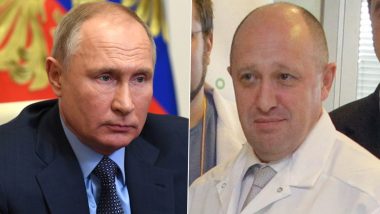 Vladimir Putin Held Secret Talks With Wagner Warlord in Kremlin on July 1 Week After Revolt by Yevgeny Prigozhin-Led Wagner Group: Report