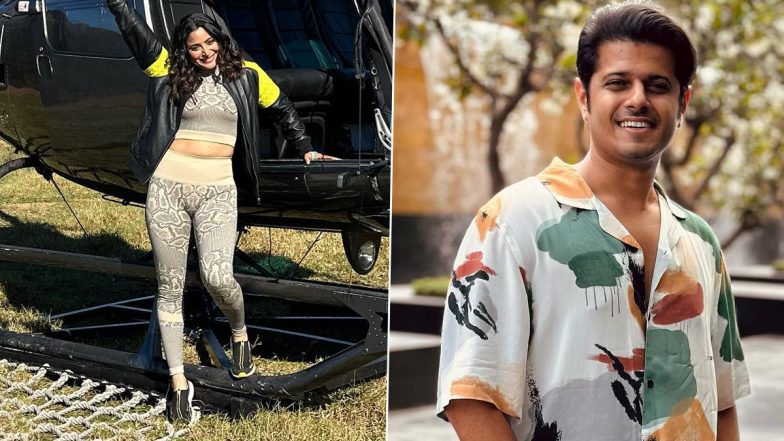 Khatron Ke Khiladi 13's Aishwarya Sharma Returns to Mumbai Post Shooting For the Show, Reunites With Hubby Neil Bhatt (Watch Video)