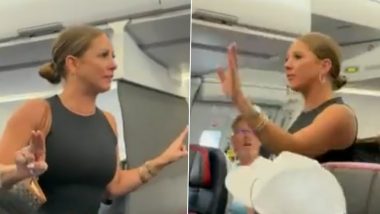 American Airlines Passenger Creates Ruckus in Flight, Claims She Saw Flyer Who Isn't 'Real'; Video Goes Viral