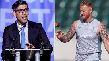 Ashes 2023: UK's Prime Minister Rishi Sunak Agrees With Ben Stokes' Views on Australia's 'Spirit of Cricket' After Jonny Bairstow's Controversial Dismissal