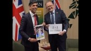 'I&rsquo;m Sorry, I Didn&rsquo;t Bring My Sandpaper With Me' Britain PM Rishi Sunak Engages in Fun Banter With Australian Counterpart Anthony Albanese Over Ashes 2023 (Watch Video)