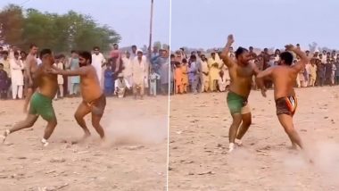 Slap Kabaddi is the Most Entertaining Game to Watch, Video of the Pakistani Sport Goes Viral