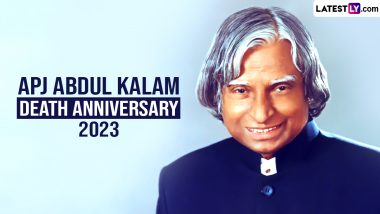 APJ Abdul Kalam Death Anniversary 2023: Netizens Share Heartfelt Wishes and Messages To Pay Tribute to the ‘Missile Man of India’ on His 8th Punyatithi