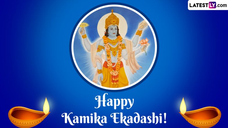 Kamika Ekadashi 2023 Wishes: WhatsApp Stickers, GIF Images, HD Wallpapers and SMS for the Auspicious Fasting Day | ???????? LatestLY