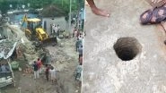 Toddler Trapped in Borewell in Madhya Pradesh: Two-and-a-Half-Year-Old Girl Falls Into Borewell in Vidisha, SDRF Called In for Rescue Operation