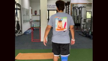 Rishabh Pant’s Recovery On Track, Star Indian Wicket-Keeper Shares Picture of Rehab From NCA (See Post)