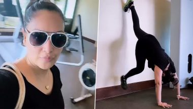 Bipasha Basu Serves Major Fitness Goals, Shares Workout Video On Social Media (Watch)