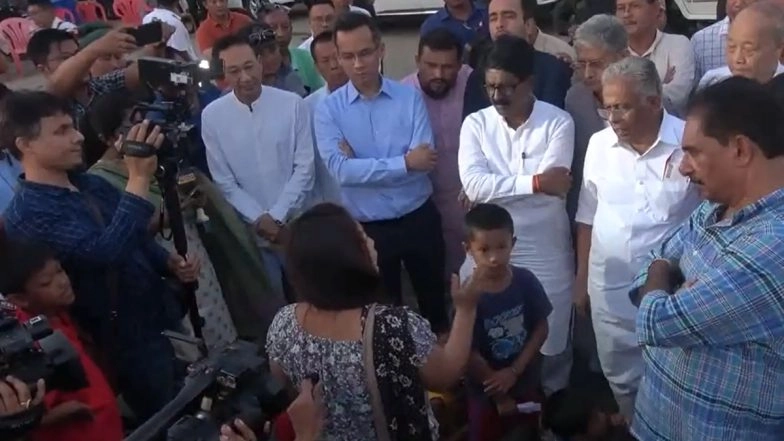 Opposition Delegation Visits Relief Camps in Manipur, Calls for Discussion with Centre