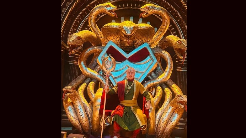 Anupam Kher Reveals His First Look in His 539th Film, A Big Budget Fantasy Flick (View Pic)