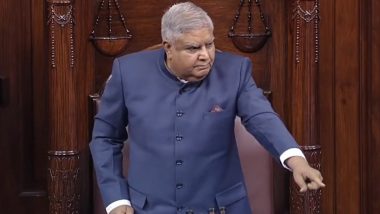 Lok Sabha Security Breach Issue: 45 Rajya Sabha MPs Suspended for Remainder of Parliament Winter Session, House Adjourned