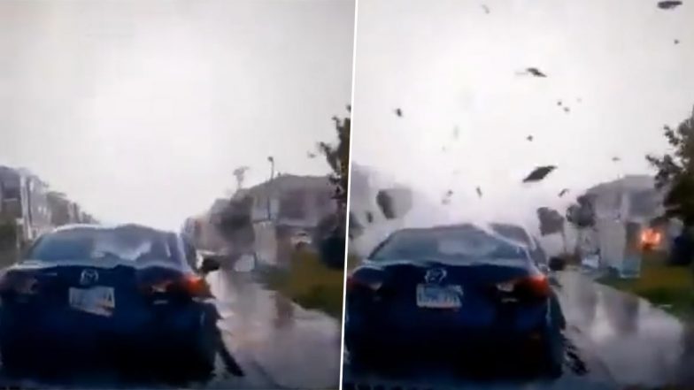 Canada Tornado Viral Video: Tornado in Barrhaven, Ottawa Region Damages 125 Homes and Causes Power Outages in More Than 1500 Houses