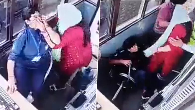 Greater Noida: Female Employee of Toll Plaza Assaulted by Another Woman, Video Goes Viral