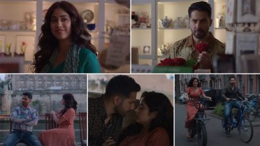 Bawaal Song 'Dil Se Dil Tak': Varun Dhawan and Janhvi Kapoor's Parisian Romance Looks Adorable (Watch Video)