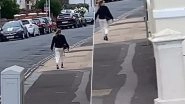 &lsquo;Frozen in Time&rsquo;: Woman Paused for a Few Seconds in the Streets, Strange Video Goes Viral (Watch)