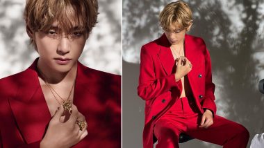 BTS’ V aka Kim Taehyung Becomes New Ambassador of Cartier! Shares Shirtless Photos Wearing Iconic Panther Necklace (View Pics)