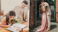 Newlyweds Sreejita De and Michael Blohm-Pape Share Lovely Pics From Their Court Marriage on Insta!