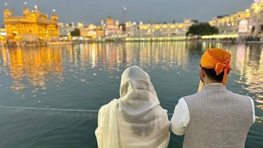 Parineeti Chopra and Raghav Chadha Offer Prayers at Golden Temple, Actress Calls It ‘Special’ (View Pic)