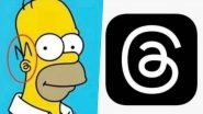 Did Simpsons Also Predict The Threads App? Photoshopped Image Showing Uncanny Resemblance Between Homer Simpsons&rsquo; Ear and Logo of Meta's 'Twitter Killer' Goes Viral