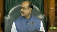 No-Confidence Motion Against Modi Government: Lok Sabha Speaker Om Birla Admits No-Trust Motion; To Decide Date After Discussion With Leaders of All Parties