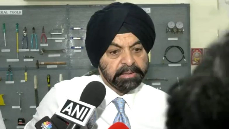India Came Out of Pandemic Relatively Stronger, Says World Bank Chief Ajay Banga (Watch Video)