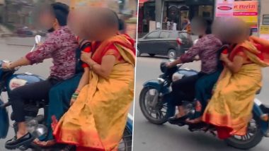 Trio Recreates 3 Idiots Movie Scene on Bike Without Helmet, Delhi Police Gives Savage Response With Challan (Watch Video)