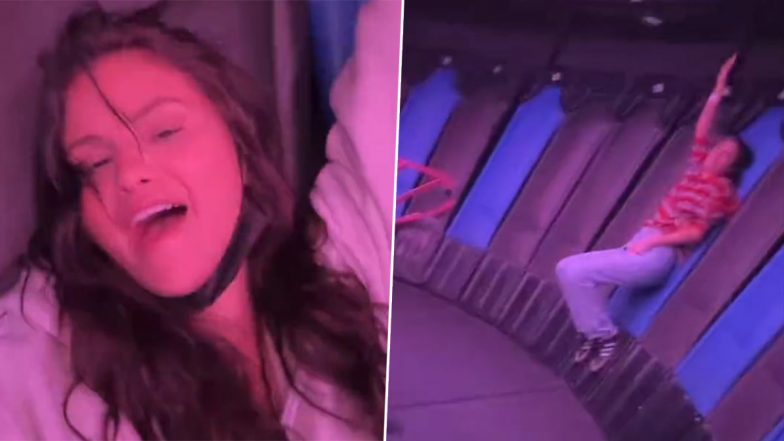 Selena Gomez Vibes to Katy Perry’s ‘Hot N Cold’ on a Funfair Ride (Watch Video)