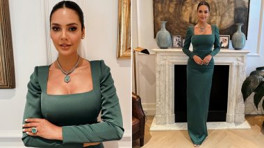 Esha Gupta Looks Chic in Green Maxi Dress, Aashram Actress Shares Stunning Pics On Insta