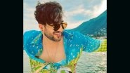 Aly Goni Looks Dapper in Blue and Green Printed Shirt and Sunglasses (View Pic)