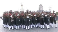 &lsquo;Bharat Mata Ki Jai, Waheguru Ji Ka Khalsa Waheguru Ji Ki Fateh&rsquo; Chants Echoed in France Video: Punjab Regiment Soldiers Raise Patriotic Slogans As They Prepare for Bastille Day Parade 2023 in Paris