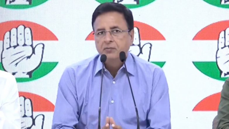 Madhya Pradesh Assembly Elections 2023: First List of Candidates Will Be Released on the First Day of Navratri, Says Congress Leader Randeep Surjewala (Watch Video)