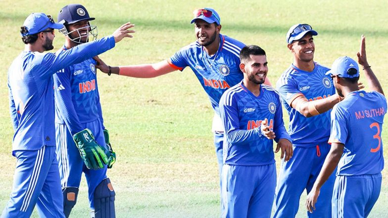 ACC Men’s Emerging Teams Asia Cup 2023: Nishant Sindhu, Abhishek Sharma Star As India A Defeat Nepal by Nine Wickets